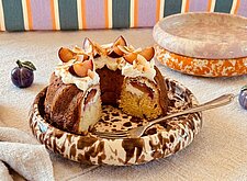 Image of Pflaumen-Rührkuchen mit Quarkfüllung