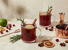 Image of Cranberry Punsch mit Limette