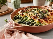 Image of Spargel Cannelloni mit Spinat