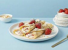 Image of Erdbeer-Crêpes