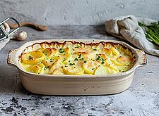 Image of Gemüse mit Mozzarella überbacken