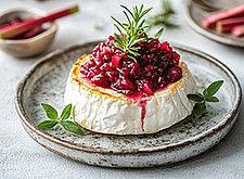 Image of Gebackener Camembert mit Kompott
