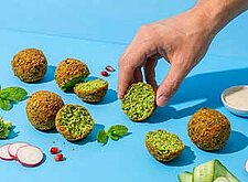 Image of Brokkoli-Falafel aus dem Ofen