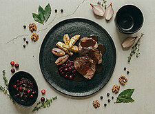 Image of Rinderschmorbraten mit Cranberrysoße