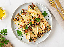 Image of Crêpes mit Pilzen