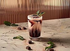 Image of Schoko Smoothie mit Minze