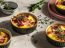 Image of Blätterteig Quiche mit Gemüse