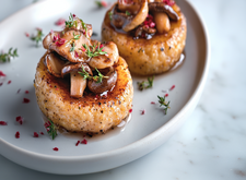 Image of Riebel-Tapas mit süß-sauren Pilzen
