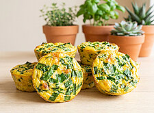 Image of Bärlauch-Frittata aus der Mini-Muffinform