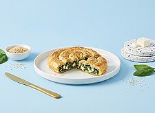 Image of Spinat-Feta-Teigschnecke