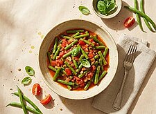 Image of Grüne Bohnen mit Tomaten