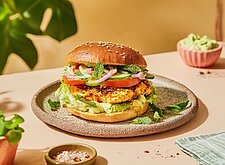 Image of Gegrillter Zatar-Hähnchenbrustfilet-Burger