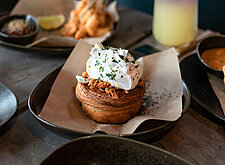 Image of Herzhafte Muffins mit Pulled Chicken
