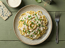 Image of Tagliatelle in Gorgonzola-Rahmsoße