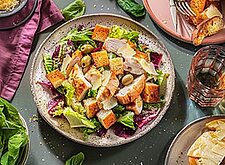 Image of Brotsalat mit Hähnchenfilets