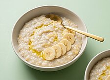 Image of Milder Reisbrei mit Banane