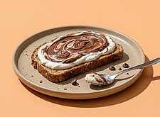 Image of Nutella-Quark-Brot