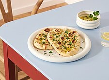 Image of Naan vom Grill mit Knoblauchbutter