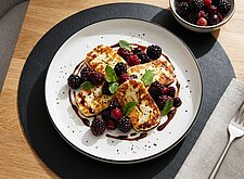 Image of Blackberry Balsamic Halloumi