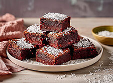 Image of Kokos-Haselnuss-Brownies