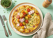 Image of Vegetarische Spaghetti-Torte