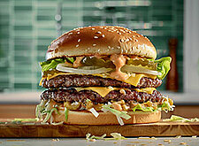 Image of Burger mit Big Mac Sauce
