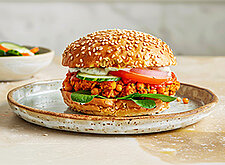 Image of Veggieburger aus dem Airfryer