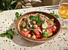 Image of Bunter Kichererbsensalat