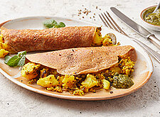 Image of Dosa mit Kartoffelfüllung