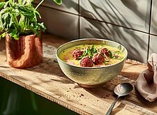 Image of Kartoffelsuppe mit Fleischklößchen