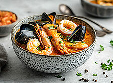 Image of Suppe mit Meeresfrüchten