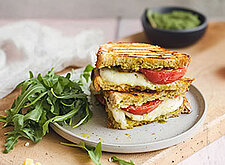 Image of Pesto Toast Caprese