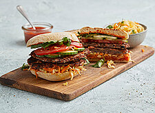 Image of Veganer Black-Bean-Burger