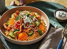 Image of Putenbrust mit Couscous Salat