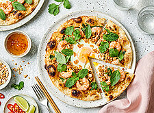 Image of Vietnamesische „Pizza“ aus Reispapier