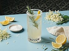 Image of Salziger Holunderblüten Mocktail