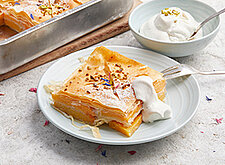 Image of Filo-Pastry mit Orangen und Creme