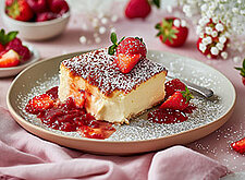 Image of Mascarpone-Pastete mit Erdbeeren