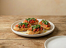 Image of Bärlauch Bruschetta mit Tomaten