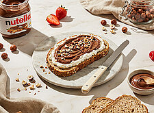 Image of Nutella Quark Brot
