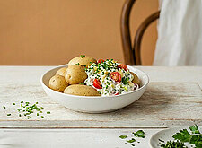 Image of Pellkartoffeln mit Gemüsequark