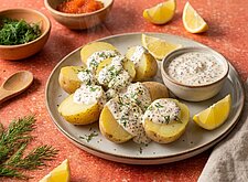 Image of Pellkartoffeln mit Kaviarcreme