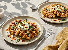 Image of Crispy Potato Waffles