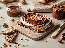 Image of Nutella Quark Brot