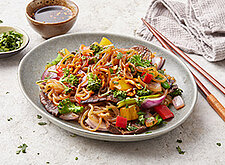 Image of Stir-Fried Mushroom Noodles