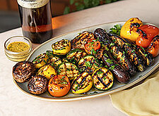 Image of Grillgemüse mit Senf-Bier-Vinaigrette