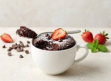 Image of Double Chocolate Mug Cake