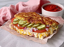 Image of Pickle Bread Sandwich