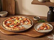 Image of Pizza mit Lachs