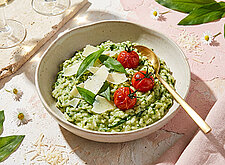 Image of Bärlauch Risotto mit Parmesan